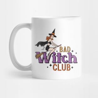 Bad Witch Club Halloween Gift Mug